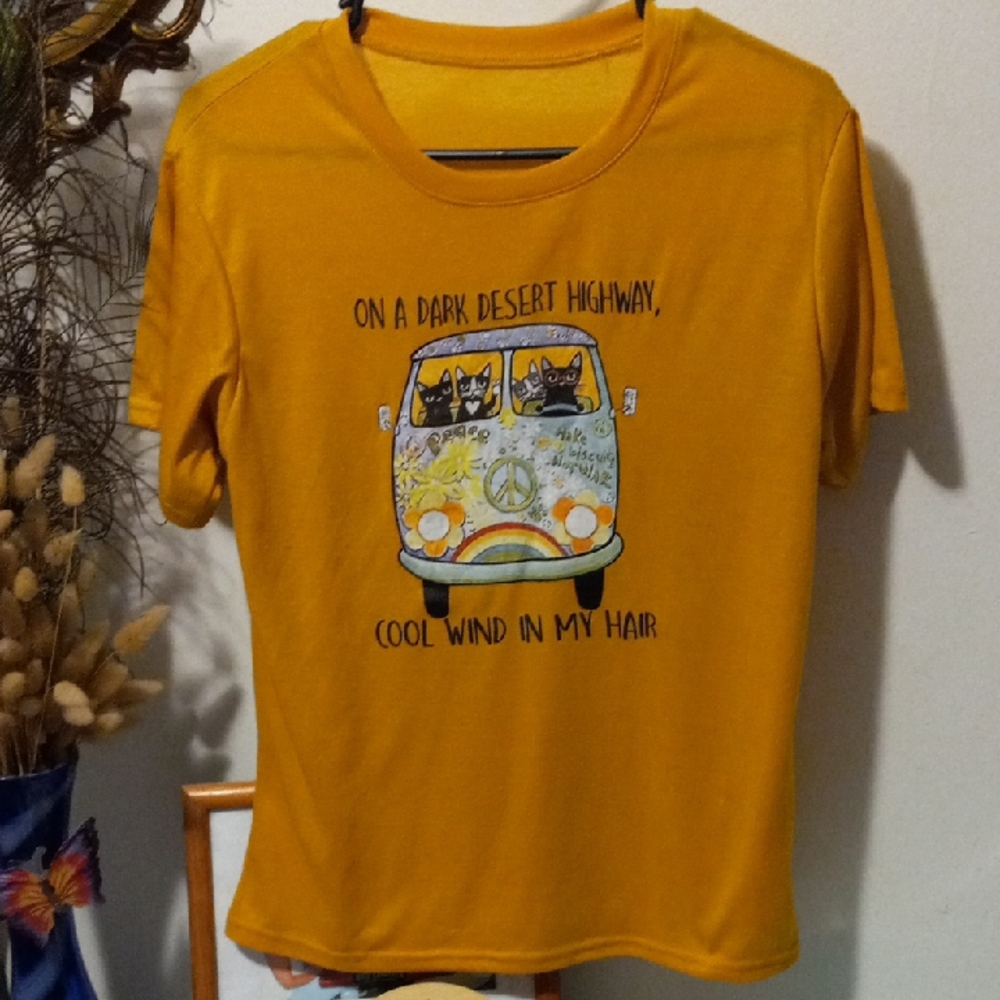 Yellow Graphic T-Shirt